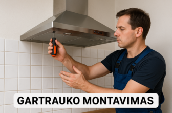 Gartraukio montavimas