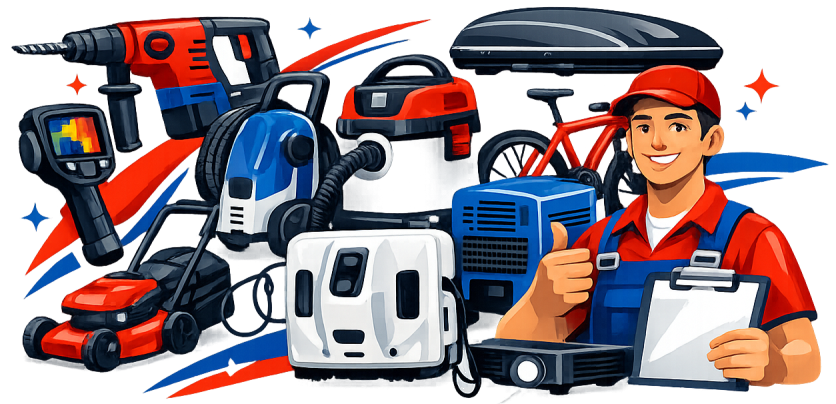 Daiktų ir įrankių nuoma