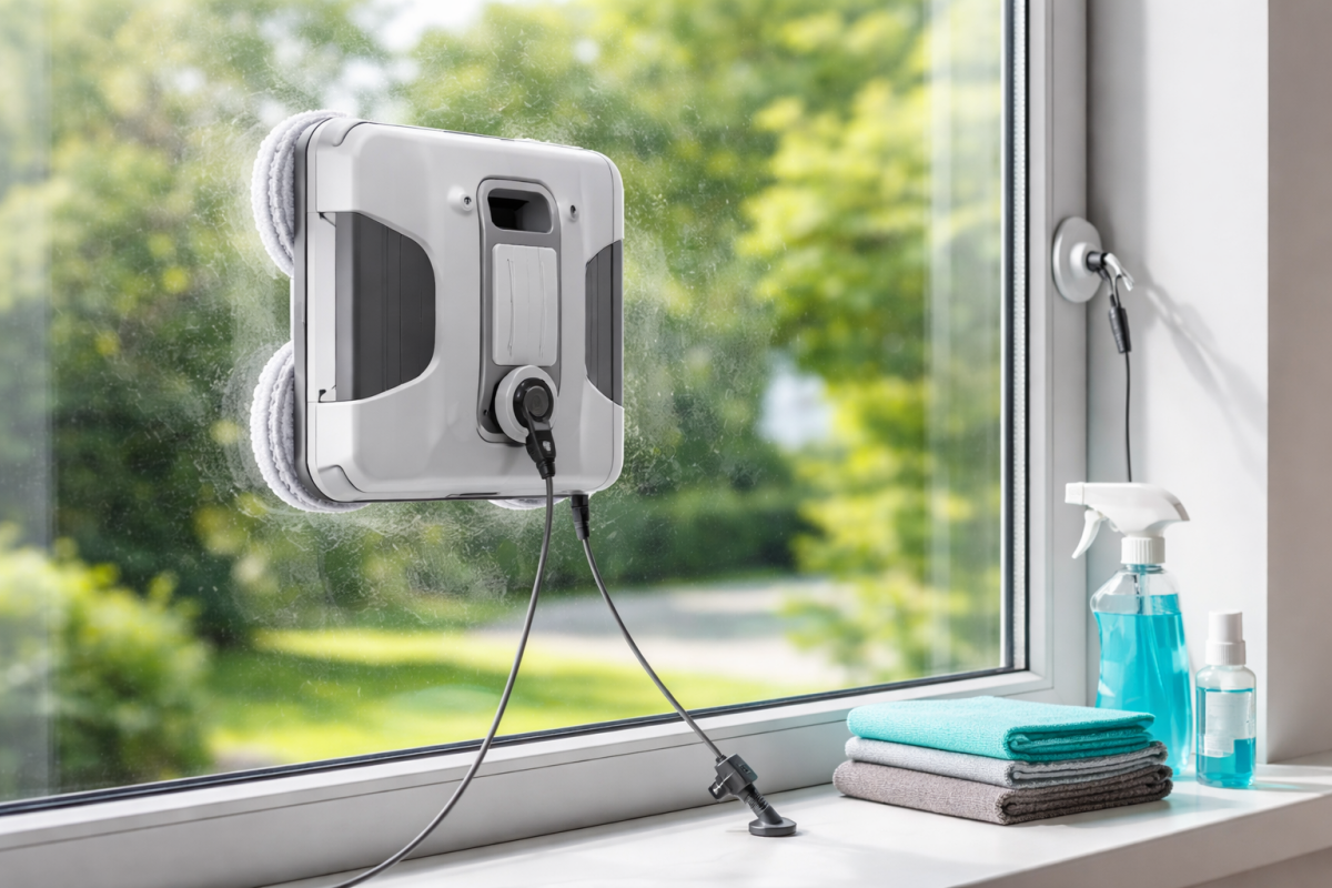 Kaip išsirinkti langų valymo robotą