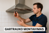Gartraukio montavimas: kaip pasidaryti pačiam?